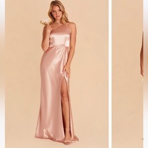 Birdy Grey Kira Satin Rose Gold Dress